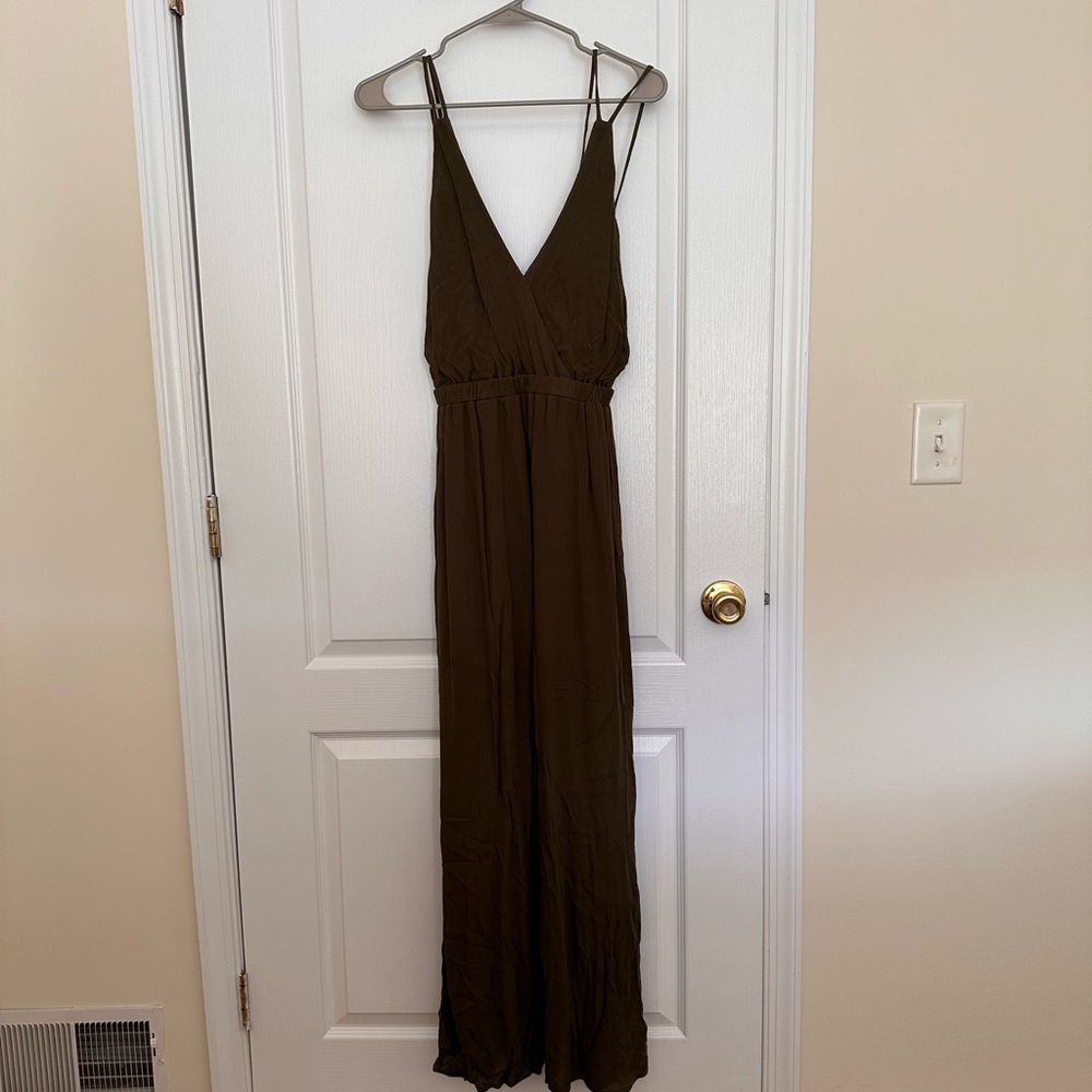 Olive Green Maxi Dress